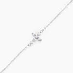 Bracelet Or Blanc Kerem Oxyde - Bracelets cha&icirc;nes Femme | Marc Orian