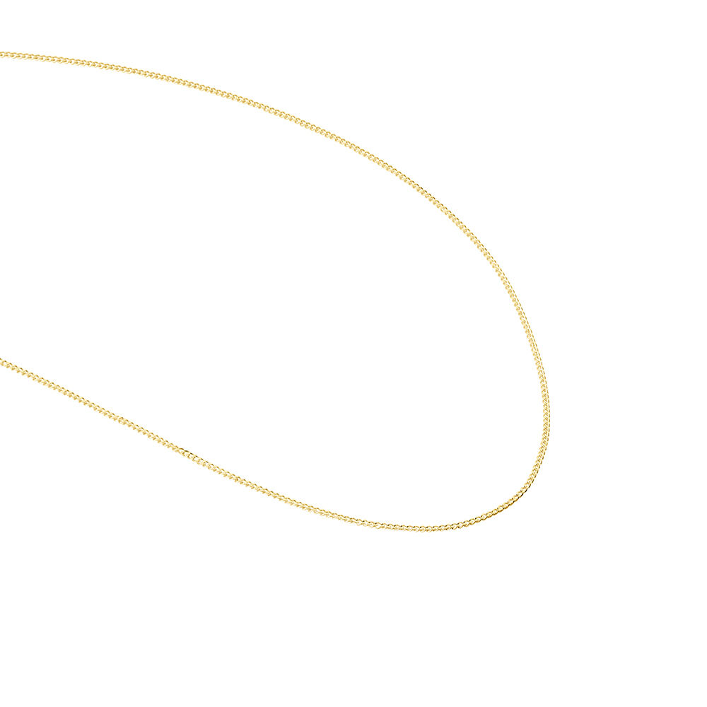Chaîne Irisa Maille Gourmette Or Jaune - Chaines Famille | Marc Orian