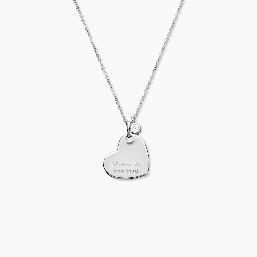 Collier Argent Mellicent Oxyde De Zirconium - Colliers avec pierres Femme | Marc Orian