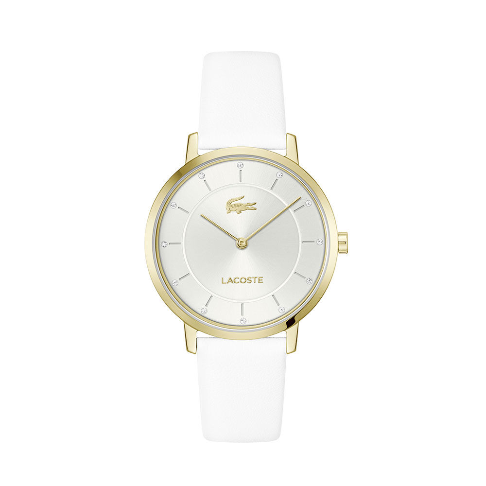 Montre Lacoste Crocorigin Blanc - Nouveautés Femme | Marc Orian