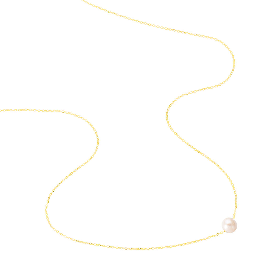 Collier Sissy Or Jaune Perle De Culture - Parure de mariage Femme | Marc Orian