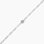 Bracelet Cesarie Argent Blanc Oxyde De Zirconium - Bracelets Medailles Femme | Marc Orian