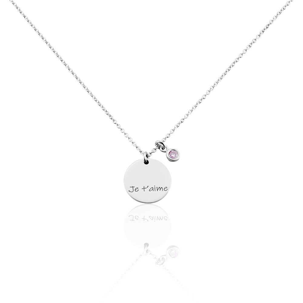 Collier Argent Prew Oxyde De Zirconium - Colliers avec pierres Femme | Marc Orian
