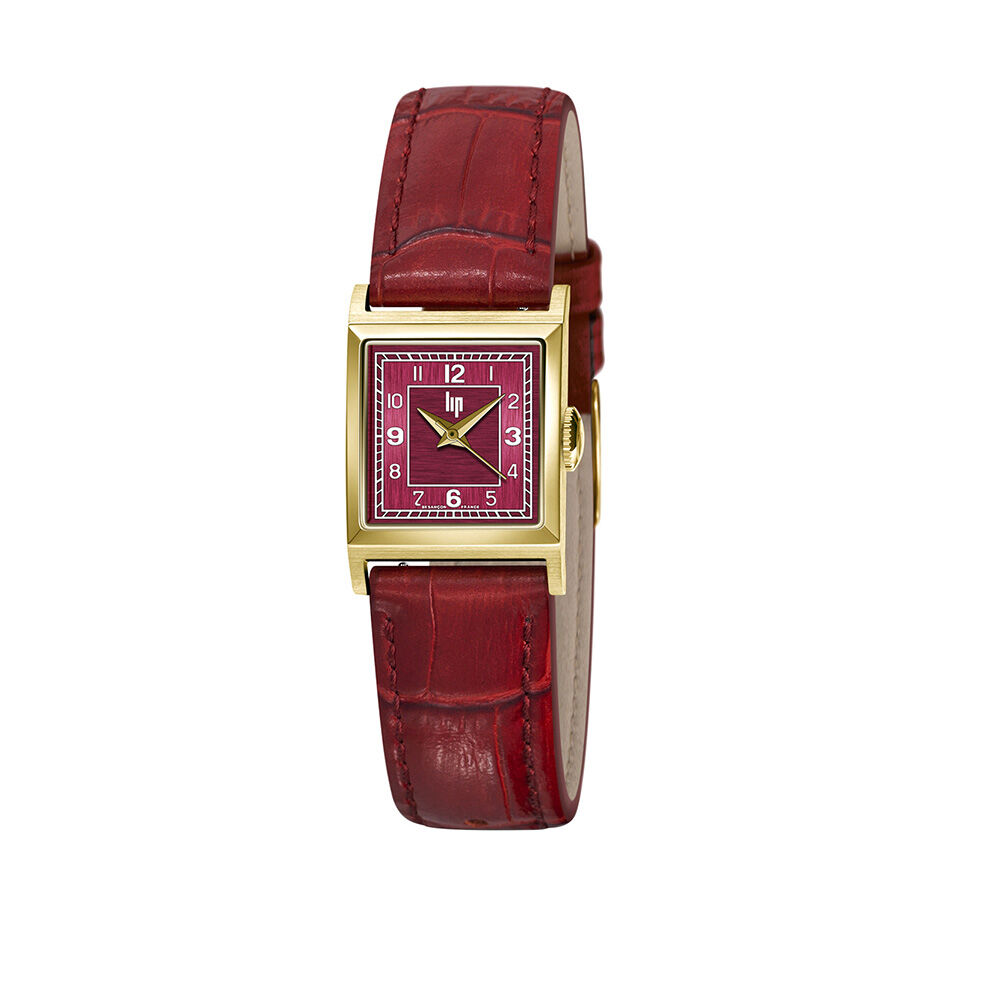 Montre Lip Churchill C18 Bordeaux - Montres étanches Femme | Marc Orian