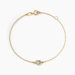 Bracelet Icarus Or Jaune Topaze - Bracelets cha&icirc;nes Femme | Marc Orian