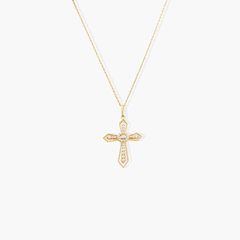 Pendentif Phrixus Or Jaune Oxyde De Zirconium - Pendentifs Famille | Marc Orian