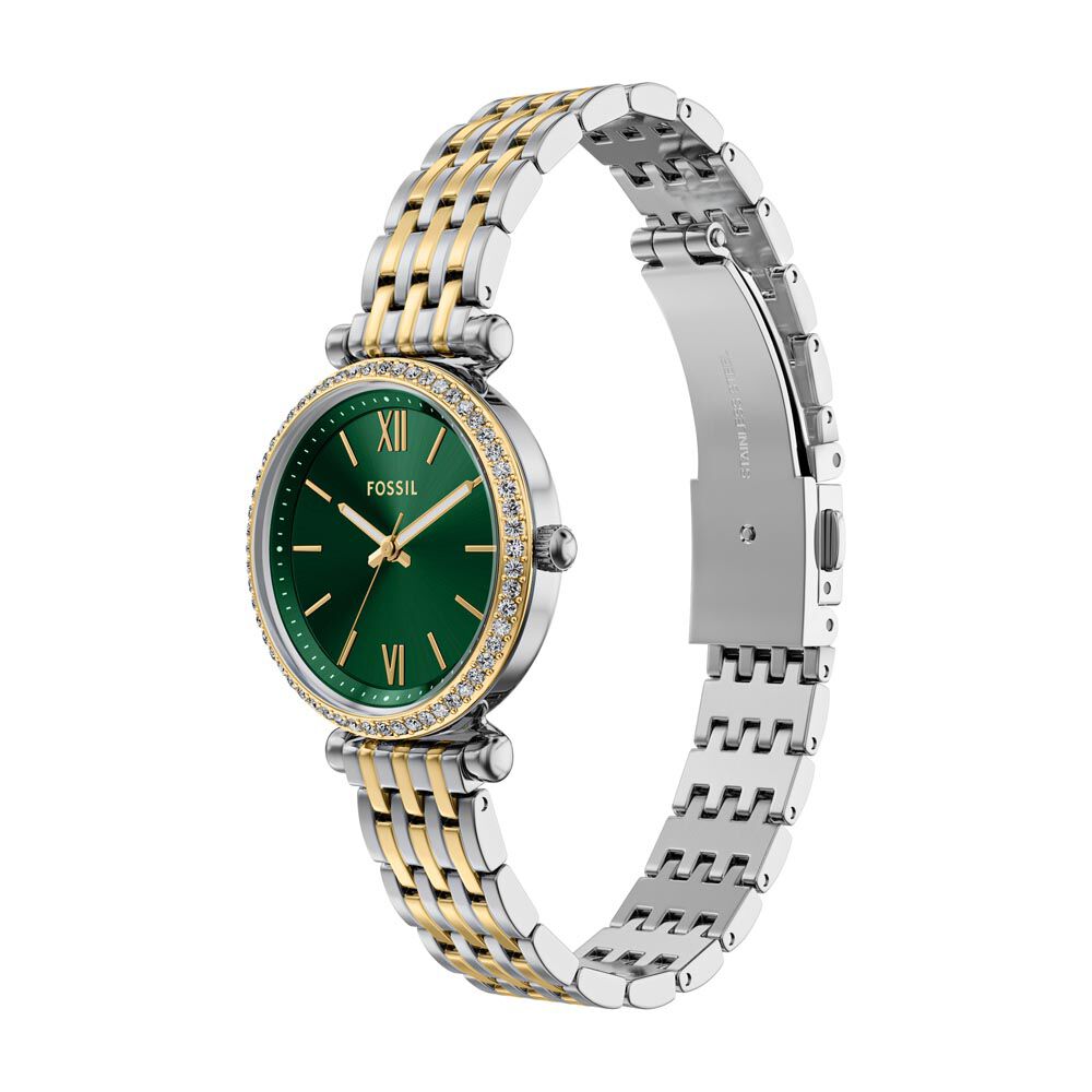 Montre Fossil Carlie Mini Vert - Montres &eacute;tanches Femme | Marc Orian