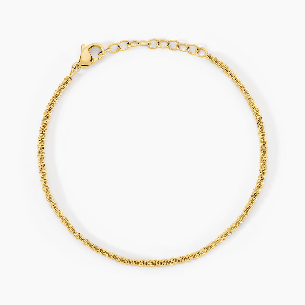 Bracelet Harlow Acier Jaune - Bracelets cha&icirc;nes Femme | Marc Orian