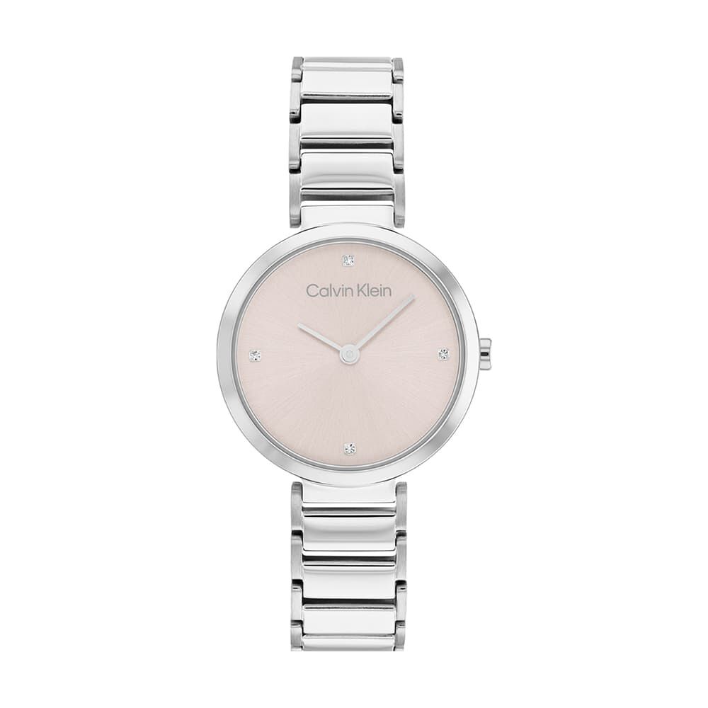 Montre Calvin Klein Minimalistic T Bar Rose - Montres &eacute;tanches Femme | Marc Orian