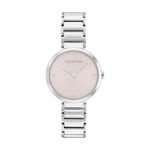 Montre Calvin Klein Minimalistic T Bar Rose - Montres &eacute;tanches Femme | Marc Orian