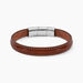 Bracelet Jourdan Rupert Cuir Marron - Bracelets cuir Homme | Marc Orian
