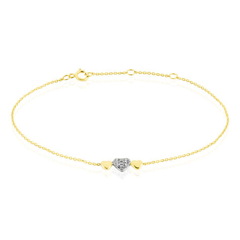 Bracelet Maiwena Or Jaune Diamant - Bracelets cha&icirc;nes Femme | Marc Orian