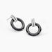 Boucles D'oreilles Pendantes Bertillianne Argent  Céramique Et Oxyde - Pendantes Femme | Marc Orian