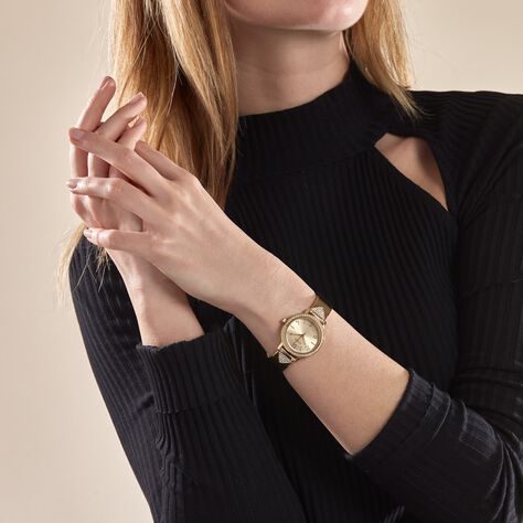 Montre Guess Tri Luxe Champagne - Montres classiques Femme | Marc Orian