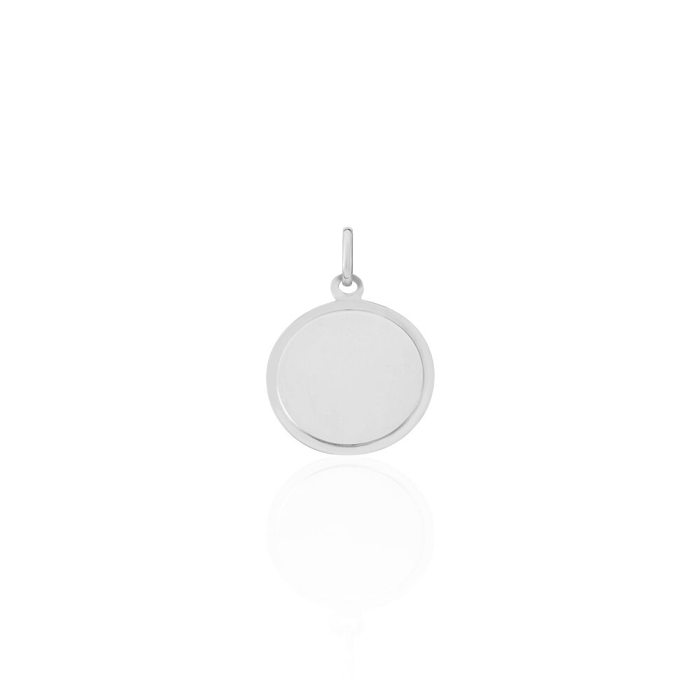 Medaille Or Blanc Hannae - Médailles et médaillons Famille | Marc Orian