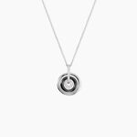 Collier Ina Argent Blanc C&eacute;ramique Et Oxyde De Zirconium - Colliers avec pierres Femme | Marc Orian