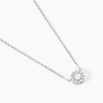 Collier Swanny Argent Blanc Oxyde De Zirconium - Colliers avec pierres Femme | Marc Orian