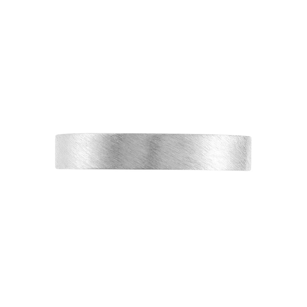 Alliance Georgius Ruban Plat Palladium Blanc - Alliances duo Famille | Marc Orian