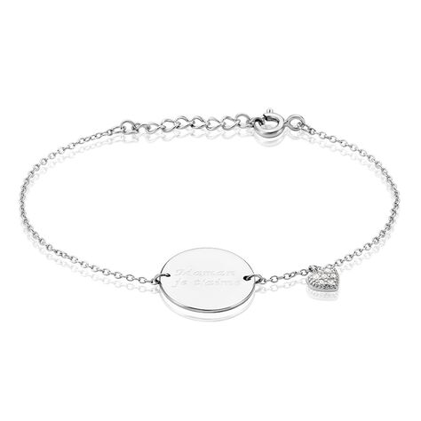 Bracelet Argent Nellchen Oxydes De Zirconium - Bracelets Medailles Femme | Marc Orian
