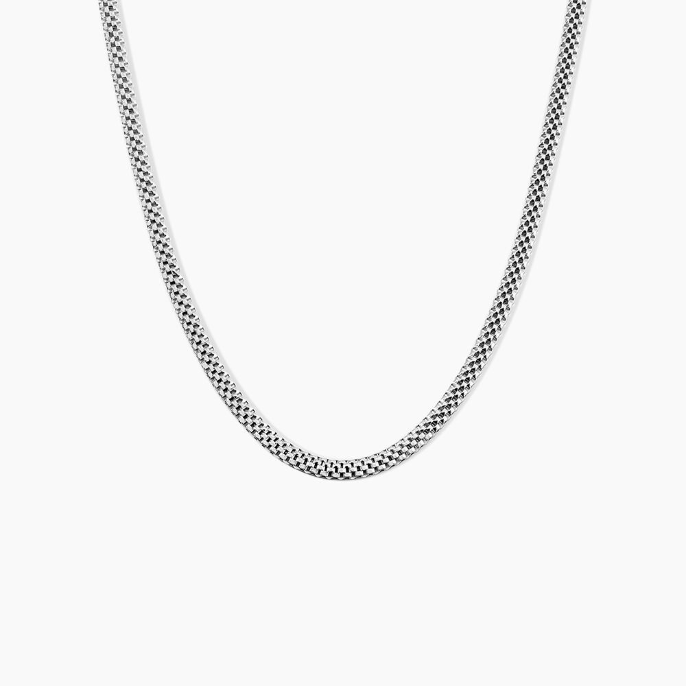 Collier Christine Argent Blanc - Chaines Femme | Marc Orian