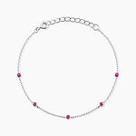 Bracelet Thesee Argent Blanc Oxyde De Zirconium - Bracelets fantaisie Femme | Marc Orian