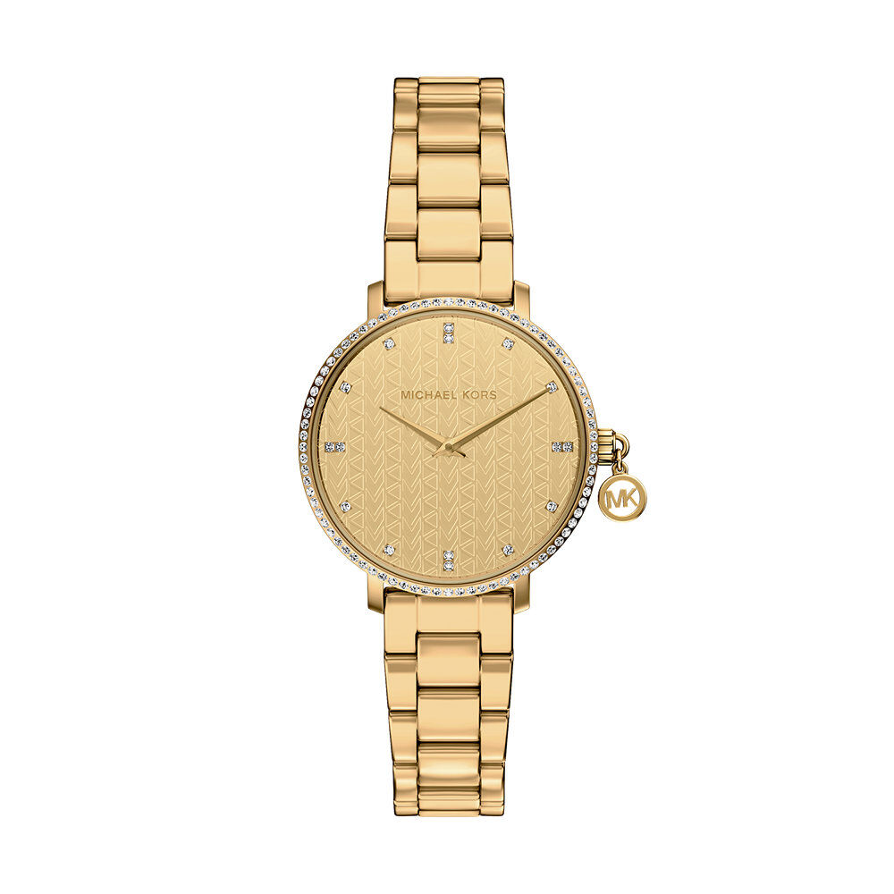 Montre Michael Kors Mini Pyper Champagne - Montres &eacute;tanches Femme | Marc Orian