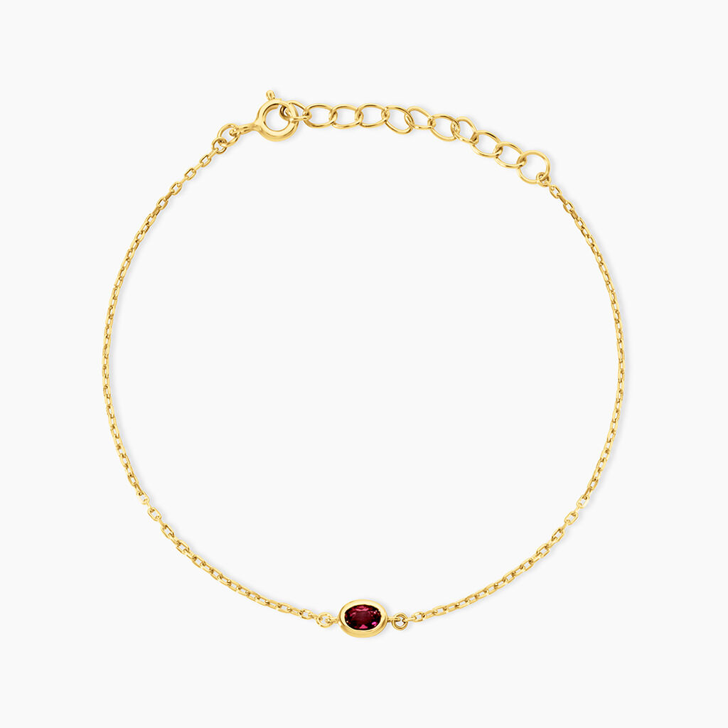 Bracelet Poem Argent Jaune Tourmaline - Bracelets fantaisie Femme | Marc Orian