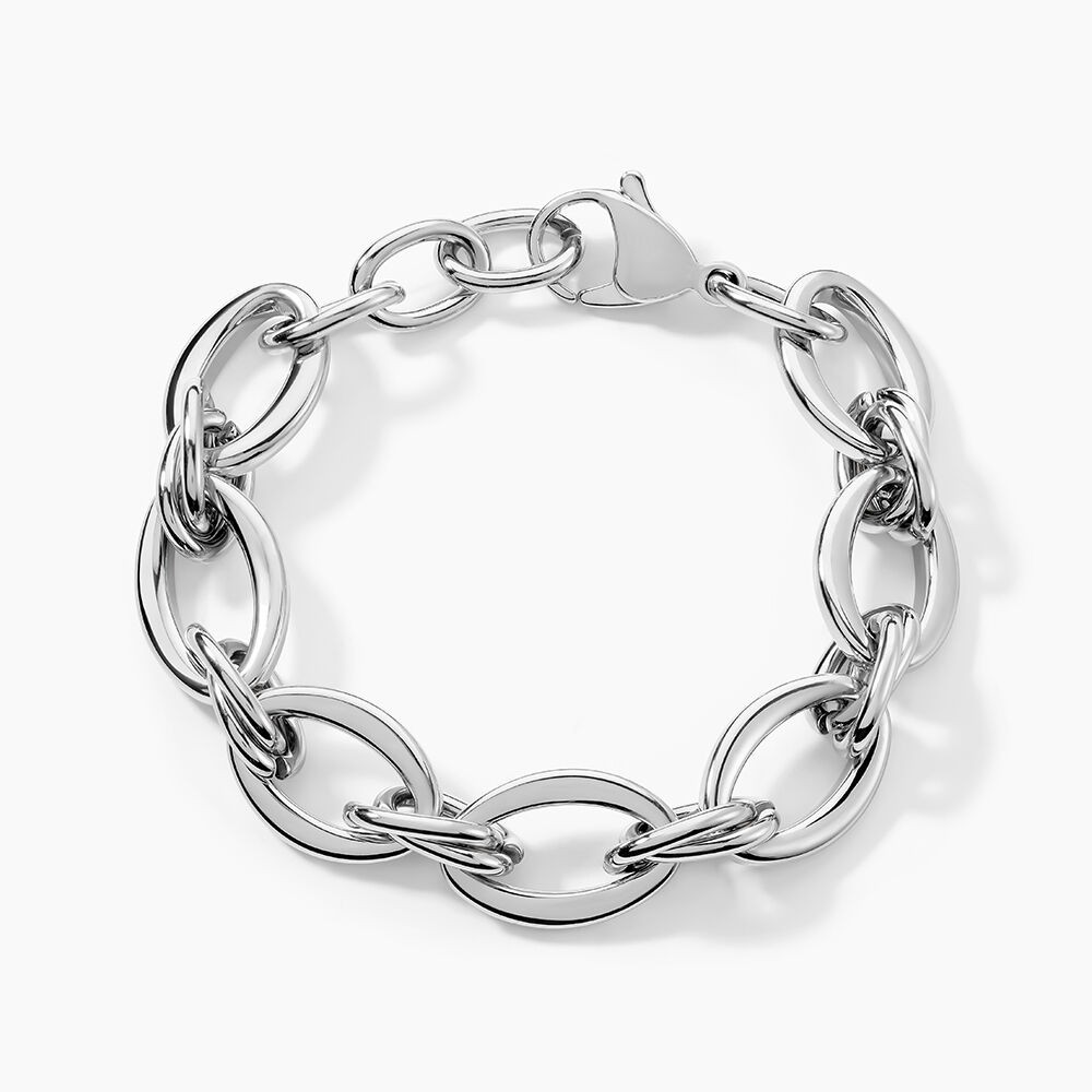 Bracelet Yupiti Acier Blanc - Bracelets cha&icirc;nes Femme | Marc Orian
