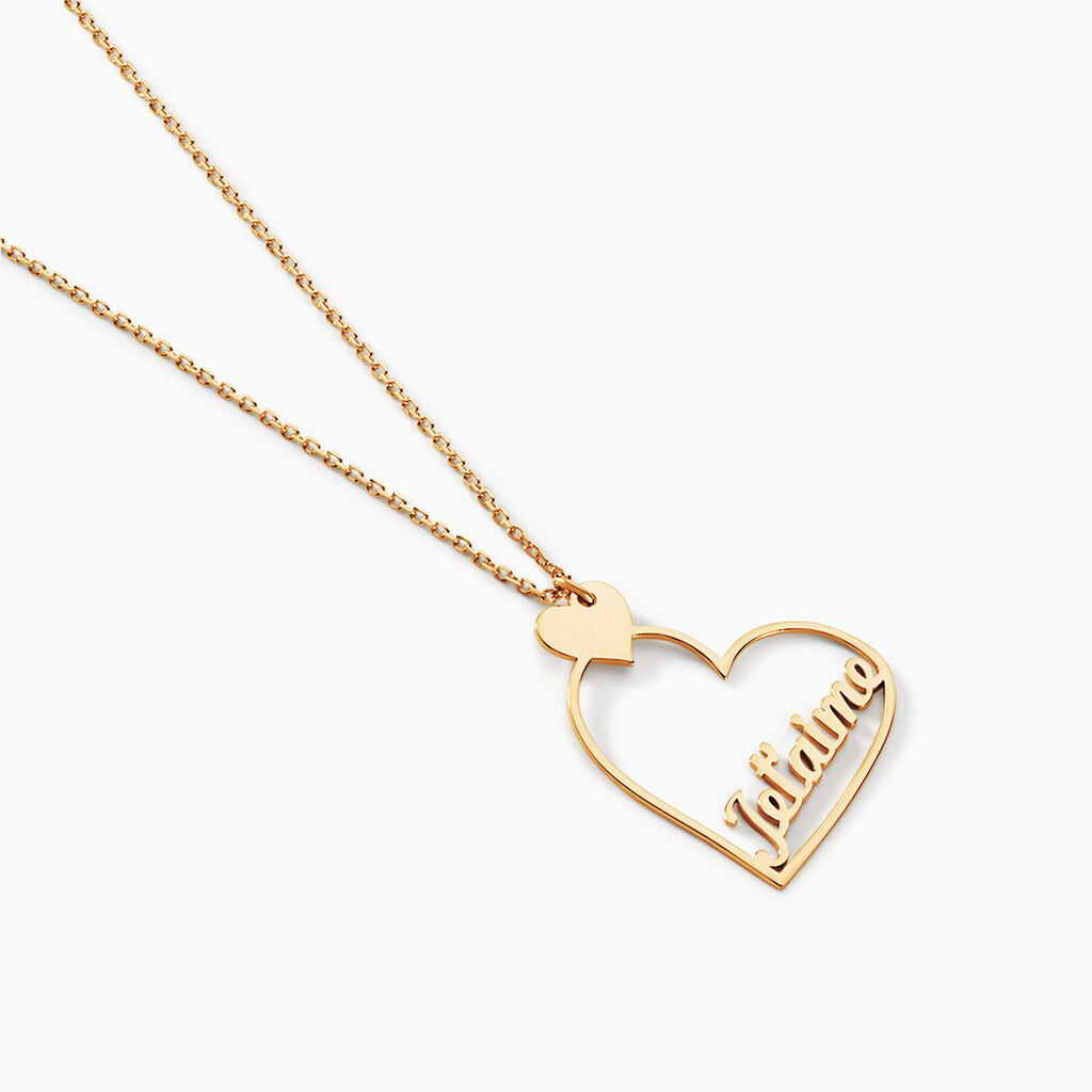 Collier Or Jaune Aulna - Colliers ete Femme | Marc Orian