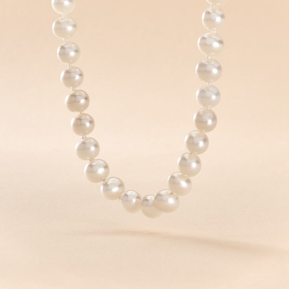 Collier Baroque Or Jaune Perle De Culture - Colliers avec pierres Femme | Marc Orian