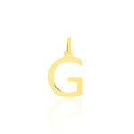 Pendentif Ionia Lettre Or Jaune - Pendentifs Famille | Marc Orian