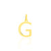 Pendentif Ionia Lettre Or Jaune - Pendentifs Famille | Marc Orian