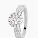 Bague Chou Or Blanc Diamant - Parures de mariage Femme | Marc Orian