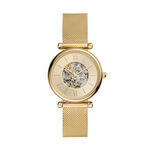 Montre Fossil Carlie Mini Me Dor&eacute; - Montres automatiques Femme | Marc Orian