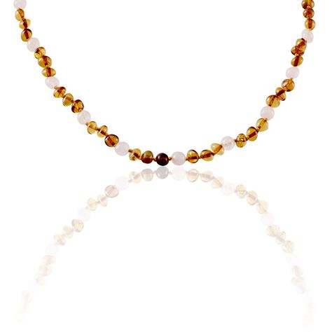 Collier Ditte Ambre Quartz - Colliers avec pierres Enfant | Marc Orian