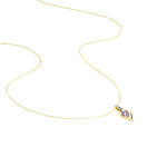 Bague Silucia Or Jaune Amethyste Et Oxyde De Zirconium - Colliers avec pierres Femme | Marc Orian