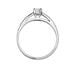 Bague Solitaire Alexandra Or Blanc Diamant - Solitaires Femme | Marc Orian
