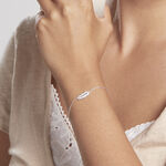 Bracelet Elies Argent Blanc Oxyde De Zirconium - Bracelets fantaisie Femme | Marc Orian
