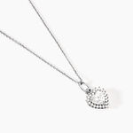 Collier Calvi Argent Blanc Oxyde De Zirconium - Colliers avec pierres Femme | Marc Orian