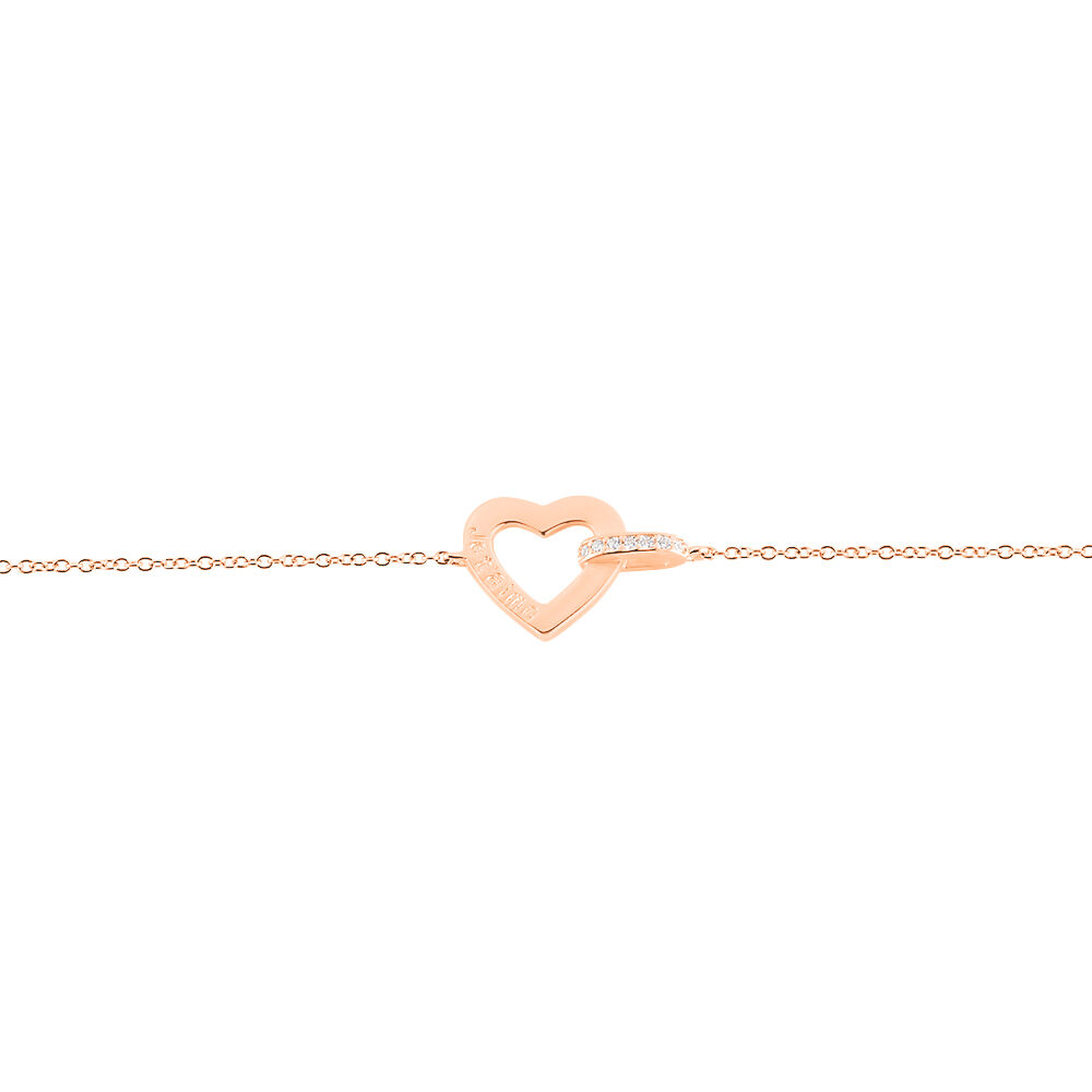 Bracelet Elanda Argent Rose Oxyde De Zirconium - Bracelets chaînes Femme | Marc Orian