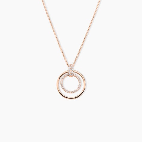 Collier Silvana Argent Rose Oxyde De Zirconium - Colliers avec pierres Femme | Marc Orian