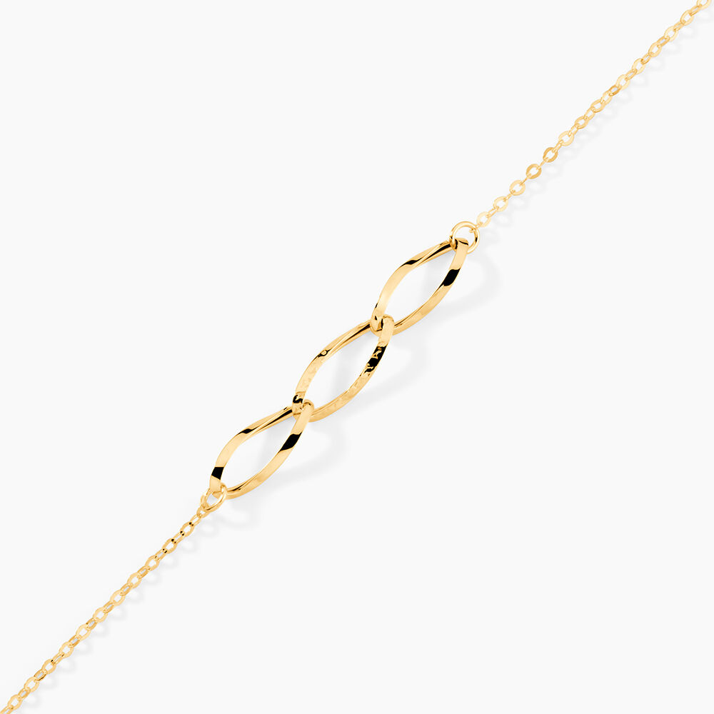 Bracelet Lianetta Or Jaune - Bracelets cha&icirc;nes Femme | Marc Orian
