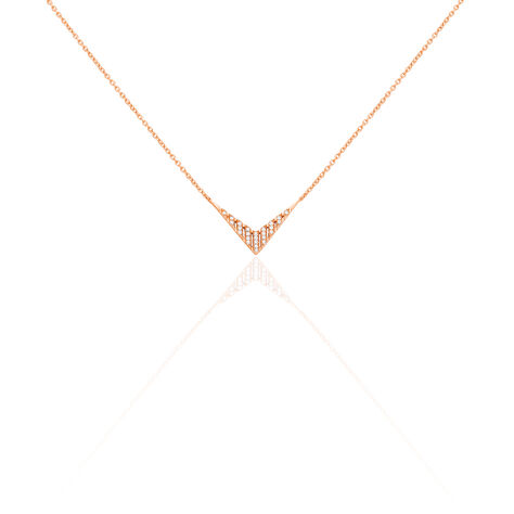 Collier Doralisa Argent Blanc Oxyde De Zirconium - Colliers avec pierres Femme | Marc Orian
