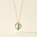 Collier Shahara Or Jaune Emeraude - Colliers avec pierres Femme | Marc Orian