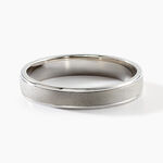 Alliance Padarge Palladium Blanc Ruban - Alliances personnalis&eacute;es Unisex | Marc Orian