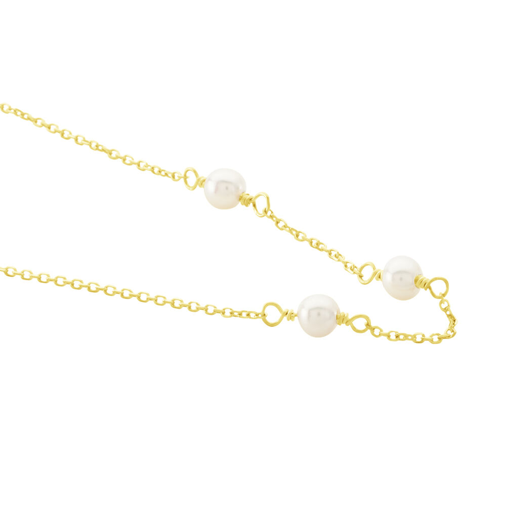 Collier Or Jaune Heliantheme Perles - Colliers avec pierres Femme | Marc Orian