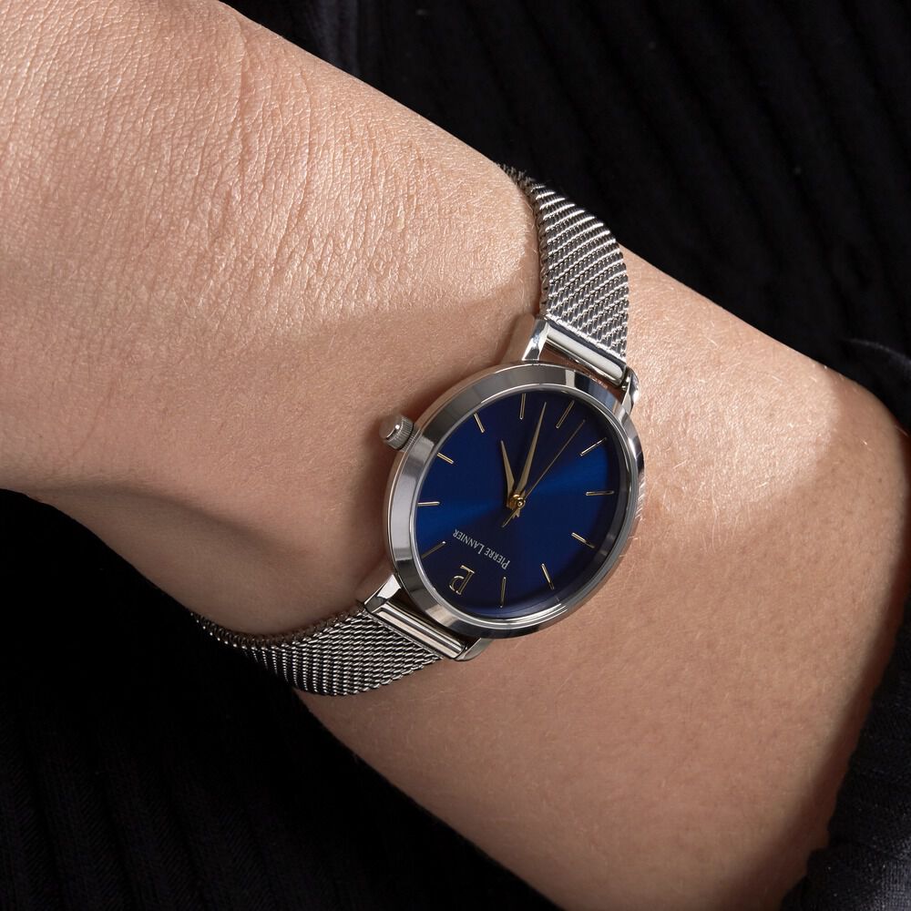 Montre Pierre Lannier Chouquette Bleu - Montres classiques Femme | Marc Orian