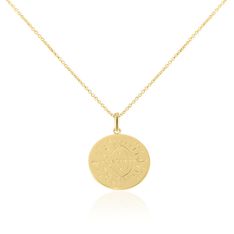 Collier Astro Plaque Or - Colliers Femme | Marc Orian