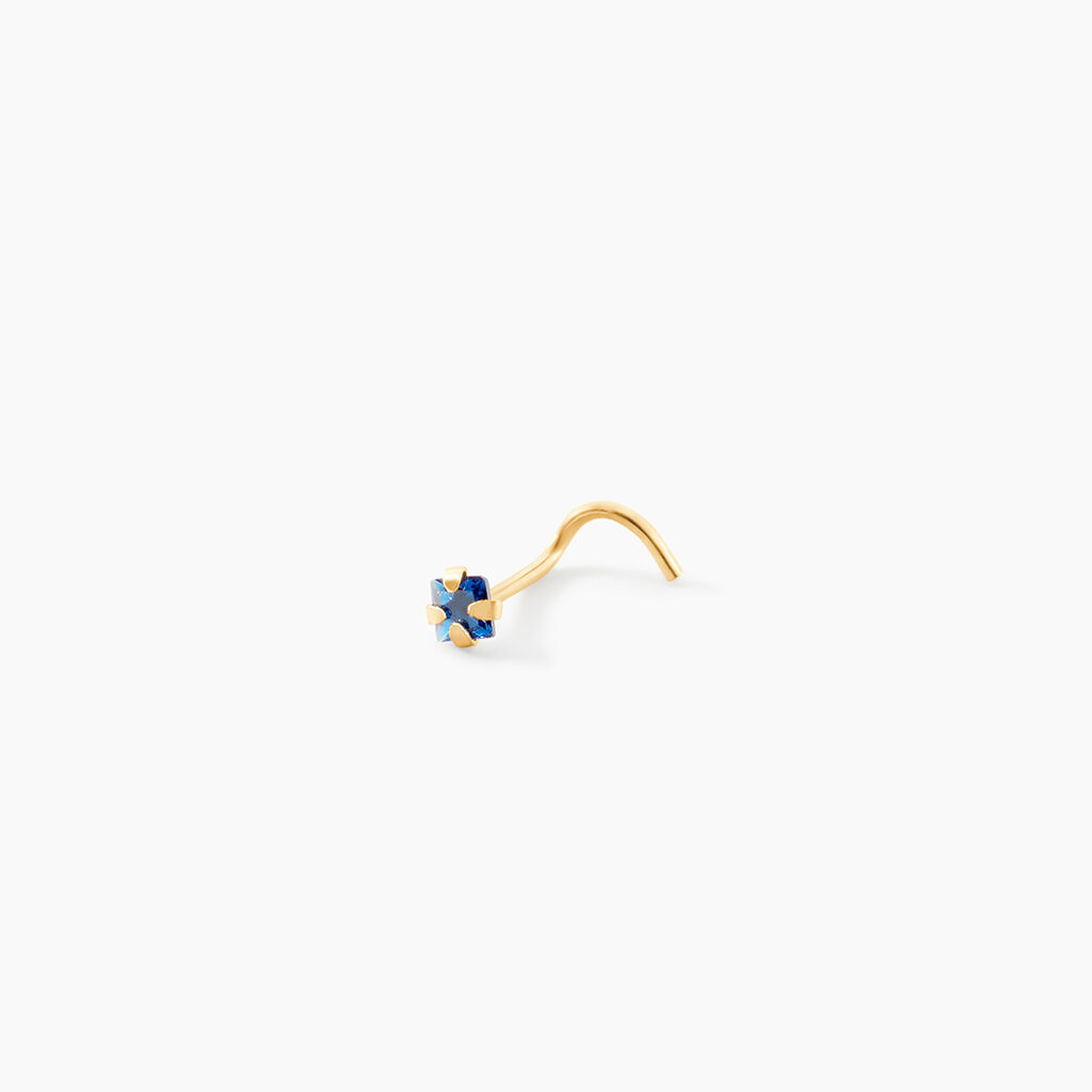 Piercing De Nez Or Jaune Oxyde De Zirconium - Piercing Nez Femme | Marc Orian