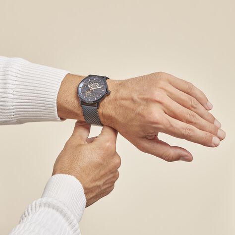 Montre Pierre Lannier Impact Bleu - Montres automatique Homme | Marc Orian